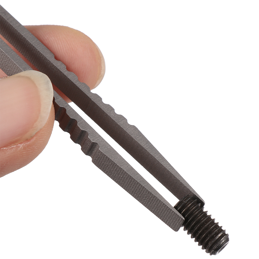 Nhíp Gắp Bỏ Túi TC4 Bằng Titan Chất Lượng Cao 2 Màu Tc