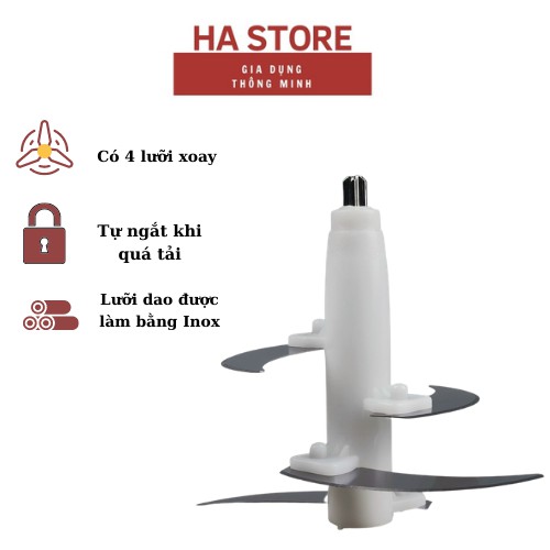 Máy xay thịt 300W Perfect PF-X06 xay được thịt cá, gia vị [ Chính Hãng ]