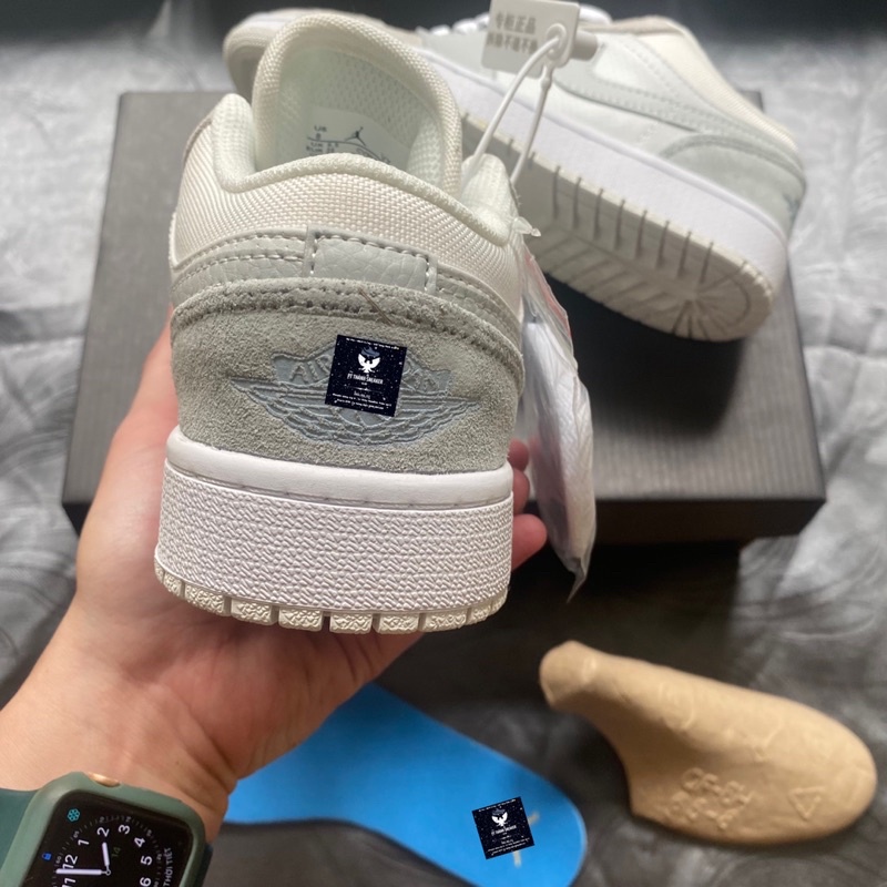 Giày Sneaker JD1 Low Paris S.Cấp Tặng kèm cattong bảo vệ, Tất - Hàng Trung CC