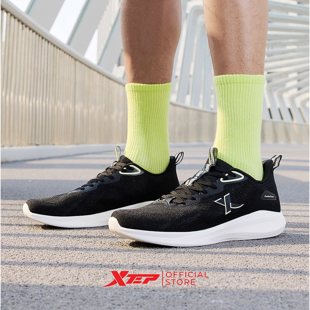 Giày chạy bộ nam Xtep dáng basic,thoáng khí, kiểu dáng bắt mắt hợp thời trang 878219110041