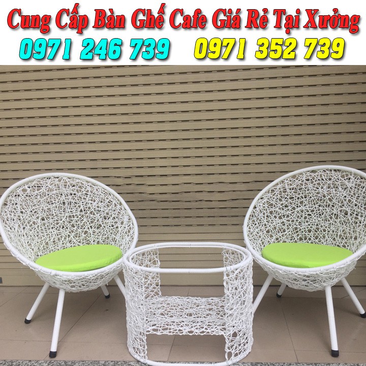 Thanh lý bàn ghế ban công sân vườn giá cực rẻ