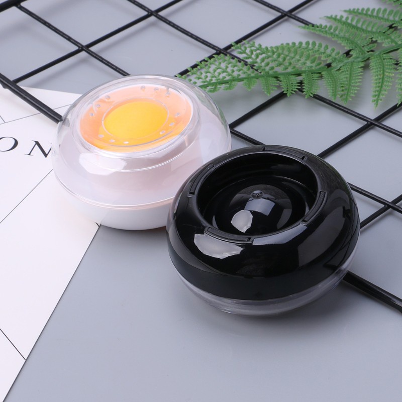 Hộp đựng tròn nhựa công cụ làm ướt ngón tay bằng mút xốp cho nhân viên thu ngân đếm tiền mặt
