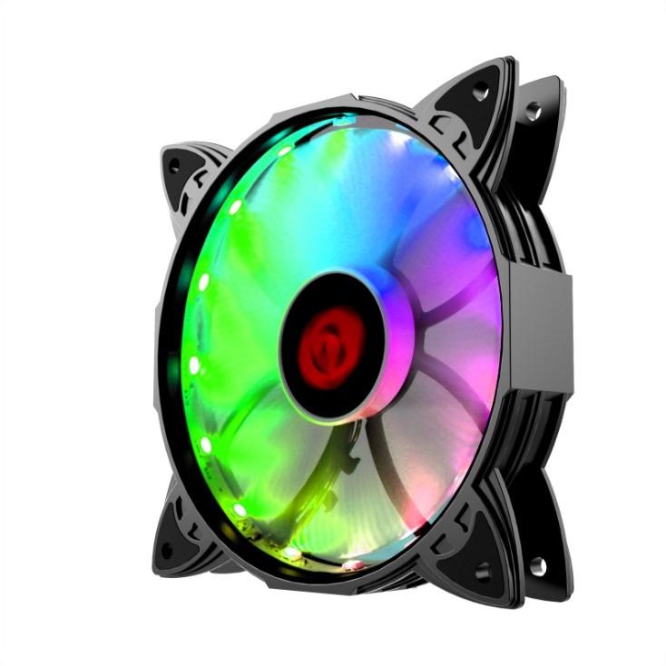 Bộ 8 Quạt Tản Nhiệt, Fan Case Coolmoon V1 Led RGB - Kèm Bộ Hub Sync Main, Đổi Màu Theo Nhạc