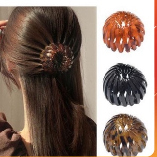 Chụp Búi Tóc Tròn - Kẹp Tóc Dạng Tròn Co Giãn