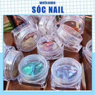 Xà Cừ Ẩn Móng Nail Vân Đá Mỏng 12 Màu