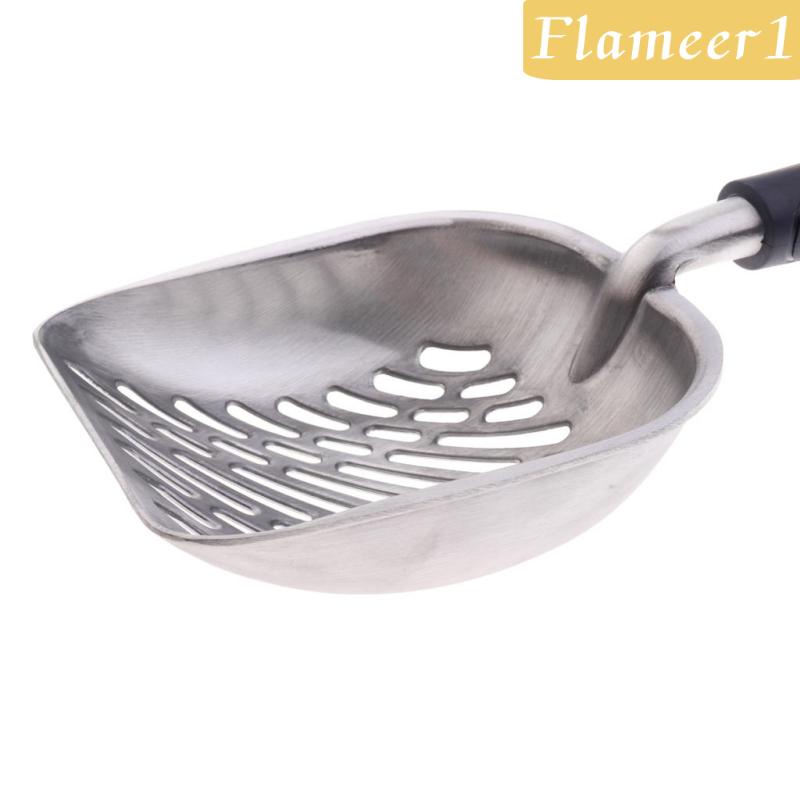 Xẻng Xúc Đất Lớn Bằng Nhôm Bền Với Xẻng Sâu Cho Mèo Cưng [Flameameer1]