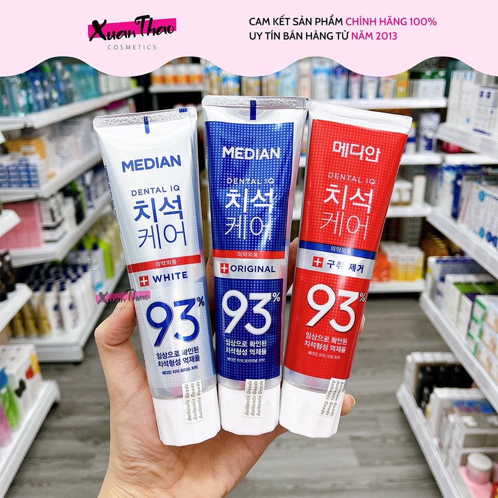 Kem Đánh Răng  Median 93 Toothpaste Hàn Quốc 120g