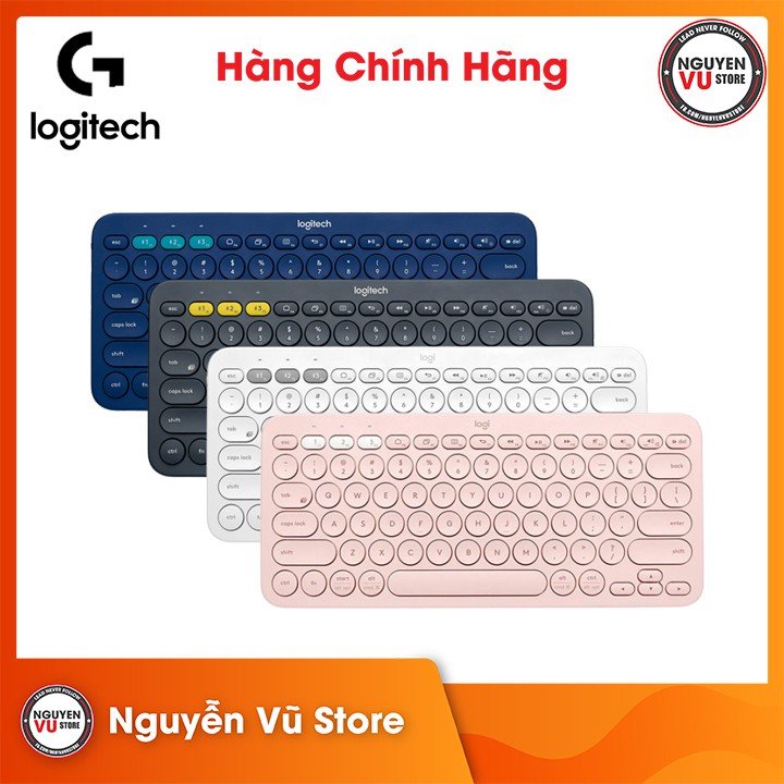 Bàn phím không dây Bluetooth Logitech K380 Hàng Chính Hãng