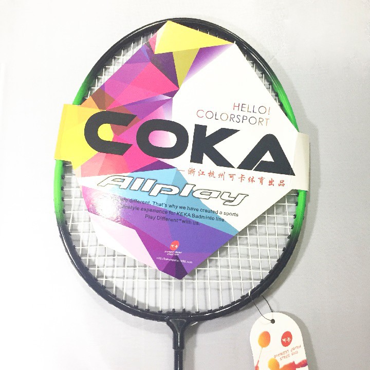Bộ 2 vợt cầu lông COKA 325 cao cấp | Vợt cầu lông thi đấu - vợt coka 325