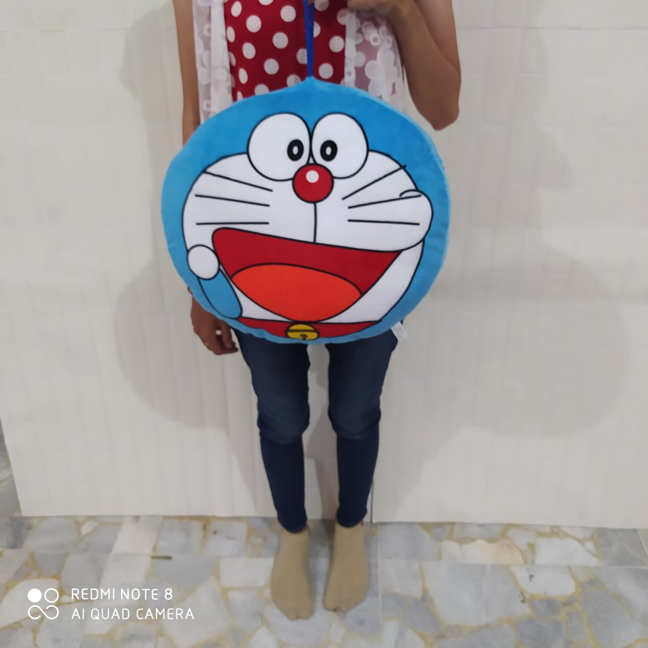 Gối Ôm Hình Doraemon Xinh Xắn Êm Ái