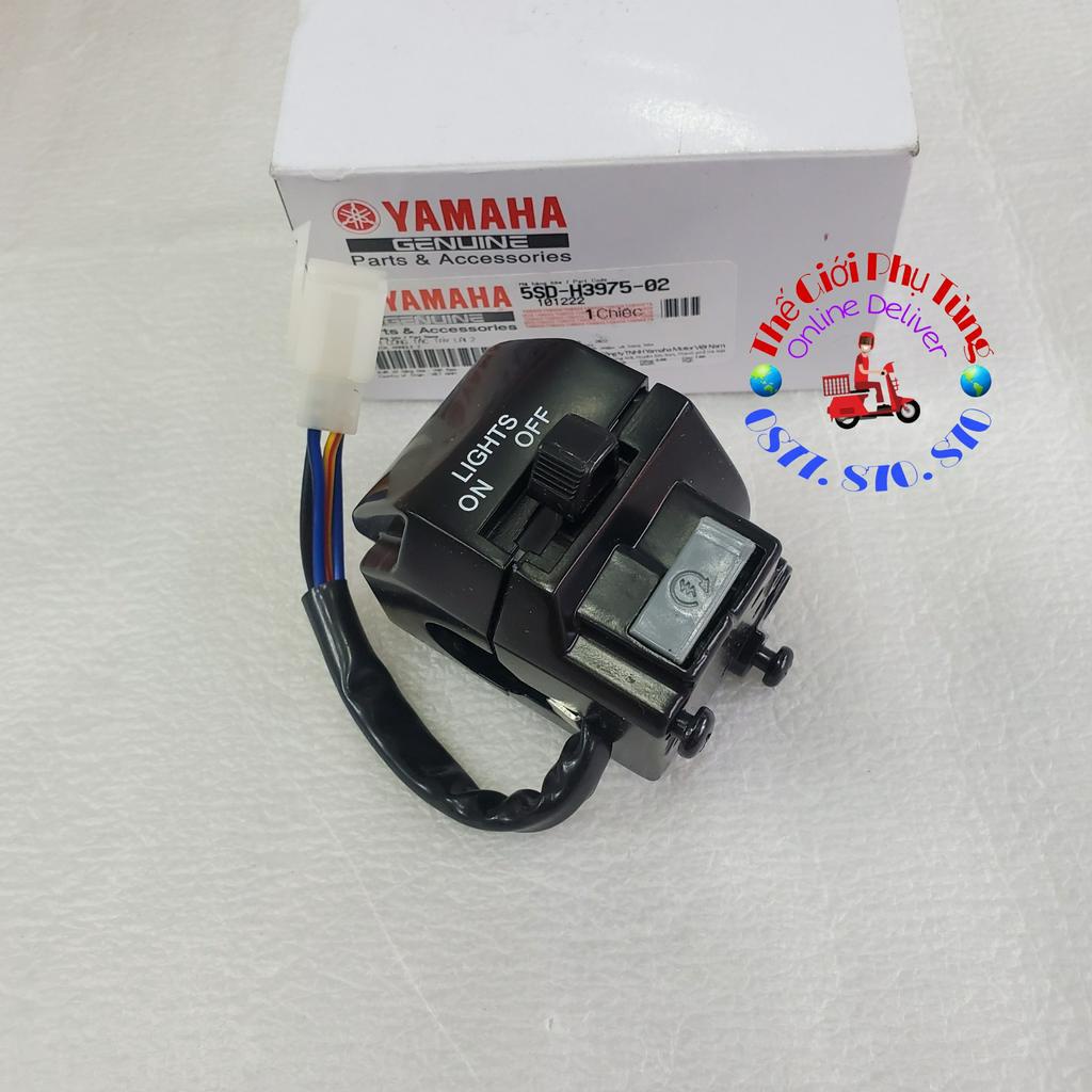 Cùm công tắc Jupiter V, R zin Yamaha VN - 5SD-H3973-01/ 5SD-H3975-02