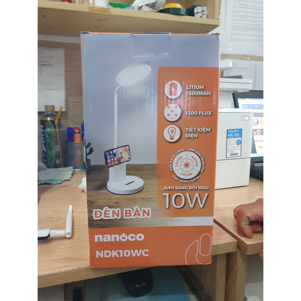 Đèn bàn LED Nanoco NDK10WC
