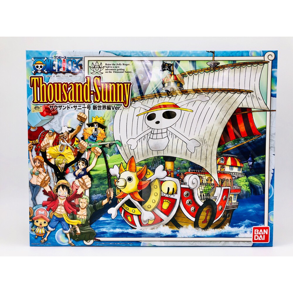 Mô Hình Lắp Ráp One Piece Thousand Sunny Đồ chơi lắp ráp Anime Model Kit Chính Hãng Nhật Bản