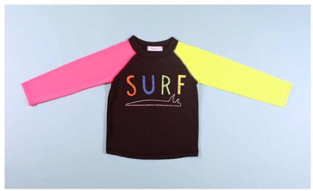 Đồ bơi tay dài quần dài SURF quần xanh bé gái