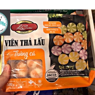 500g Viên bánh bao nhân trứng cá /100g _ship hỏa tốc hcm