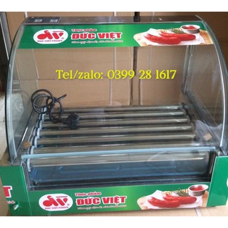 MÁY NƯỚNG XÚC XÍCH, 7 THANH HÀNG CAO CẤP BẢO HÀNH 12 THÁNG