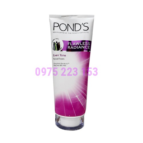 Sữa Rửa Mặt Sáng Da Ponds Flawless White 100g