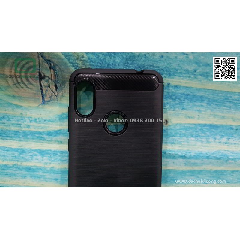 Ốp lưng Xiaomi Redmi Note 6 Pro Likgus chống sốc vân kim loại