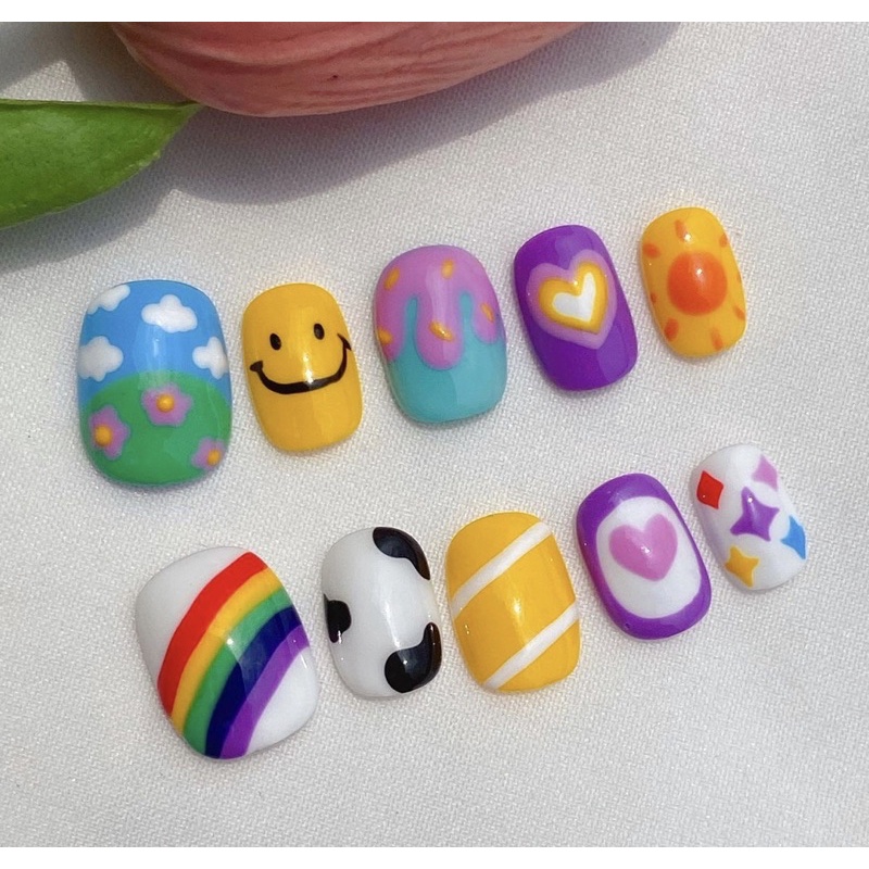 Nail box màu kẹo ngọt