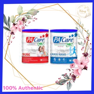 Sữa bột PACare 900g sure và canxi nano