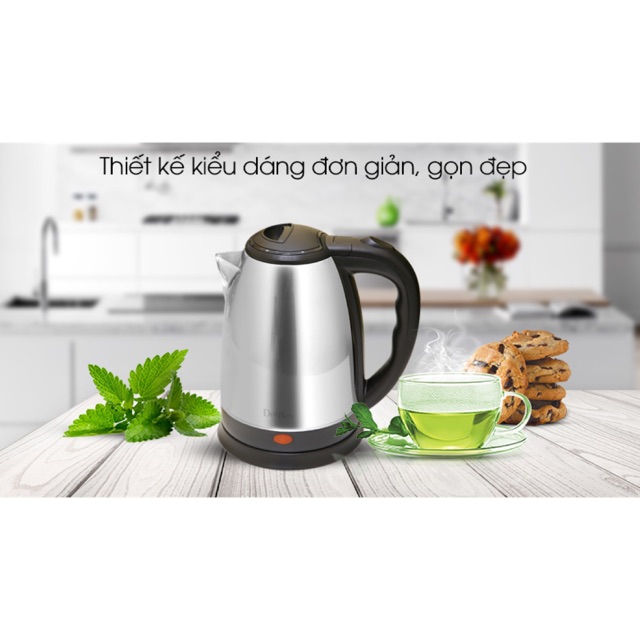 Bình đun siêu tốc Delites 1.8 lít ST18S05 Mới 100%