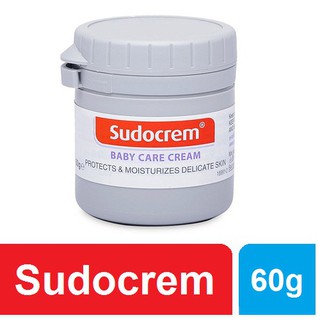 Kem trị hăm sudocream 60g hàng công ty nhập khẩu hsd 07/01/2021 mẫu mới