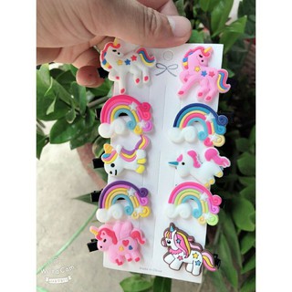 set 10 kẹp tóc đáng yêu cho bé