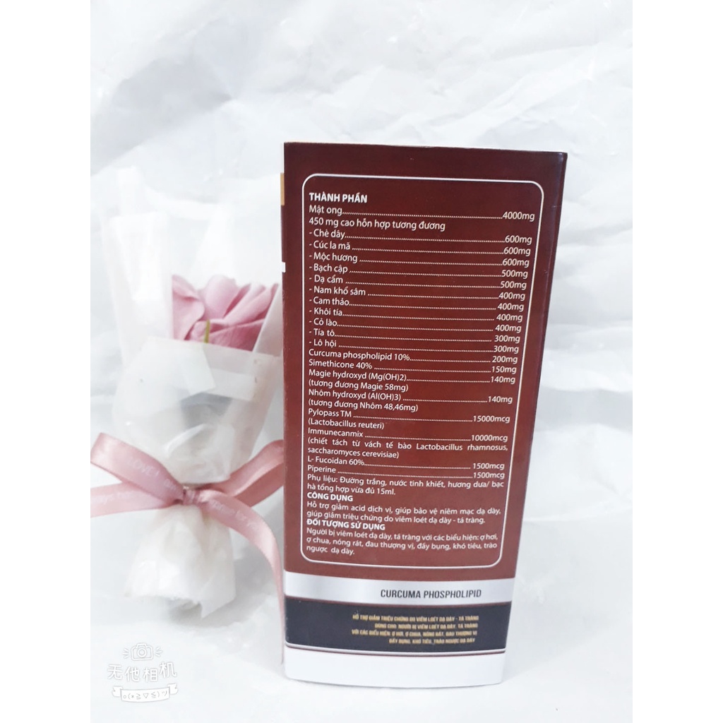 GEL uống dạ dày DẠ KIM ĐAN, giảm trào ngược dạ dày thực quản, giảm ợ hơi, ợ chua, đầy bụng, khó tiêu; giảm đau thượng vị