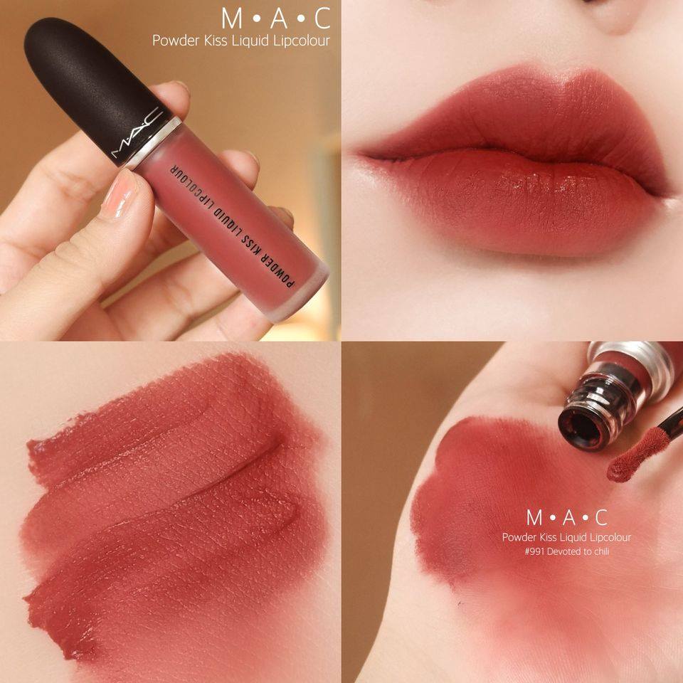 Son Kem MAC Powder Kiss Liquid Lipcolour