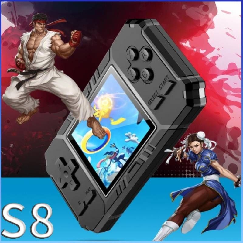 S8 Chơi Game Cầm Tay Retro Hoài Cổ Mini Tay Cầm Chơi Game 2022 Kép Mới-Máy Xây Dựng-Năm 520 Trận Đánh Máy Chơi Game ^ MK ^