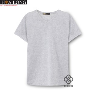 Áo thun cổ tim nam - basic tee - hoa long