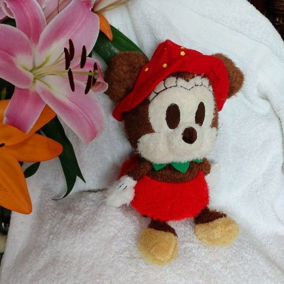 Gấu bông mickey lông xù hàng nhật