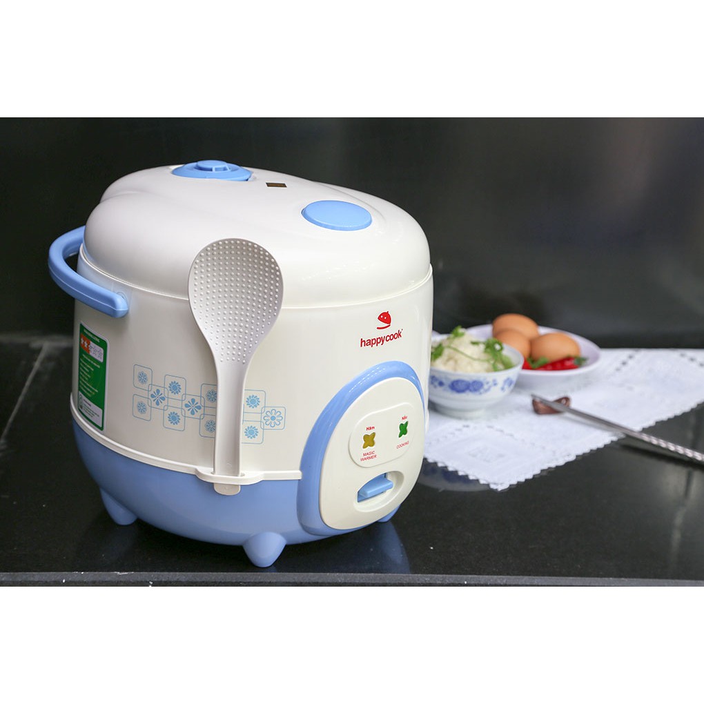 Nồi cơm nắp gài Happycook HC-180A Xanh dương (Hàng trưng bày - Bảo hành 12 tháng)