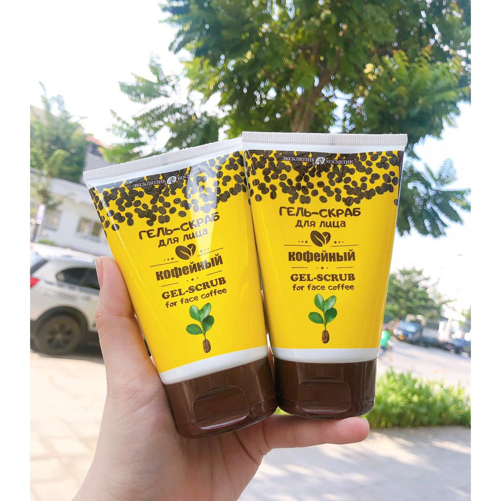 Gel Tẩy Tế Bào Chết Exclusive Dành Cho Mặt Hương Cà Phê Gel Scrub For Face Coffee - Tuýp 100g