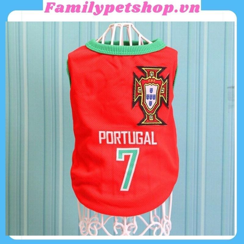 Áo Cho Chó Mèo Mẫu Quần Áo Bóng Đá - Familypetshop.vn