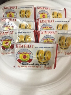 Combo 12 cuộn(1 lố thiếc) sunchi cao cấp giá rẻ