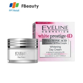 Kem dưỡng ngày trắng da Eveline White Prestige 4D 50ml