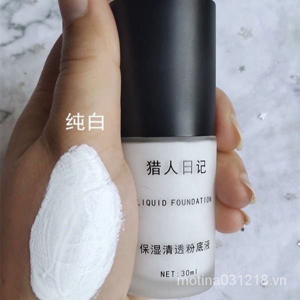 Kem nền dạng lỏng trang điểm màu trắng tự nhiên