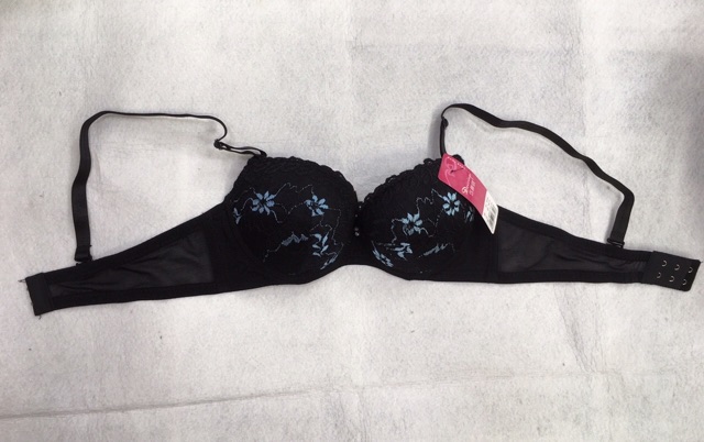 Áo ngực (8340) mút dày ren hoa văn nổi