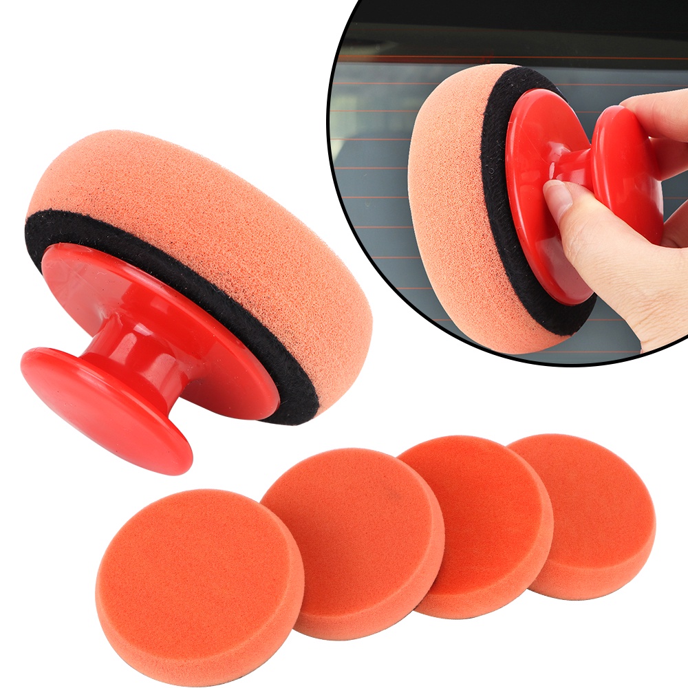 Bộ mút đánh bóng cửa kính xe hơi