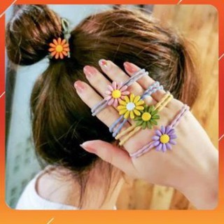 dây buộc tóc cúc họa mi