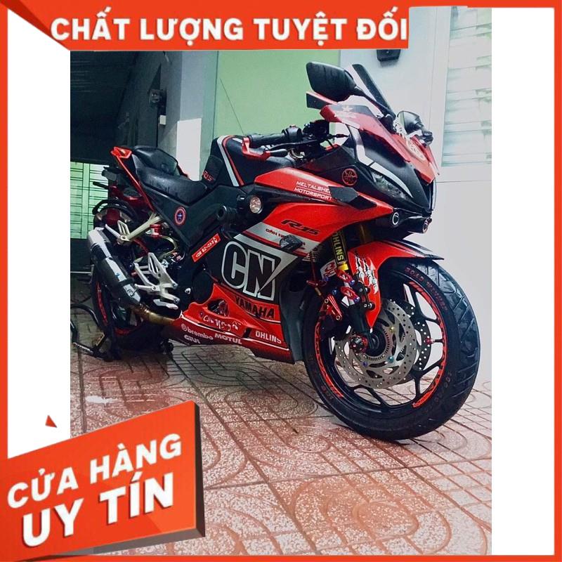 Cánh gió tai gió h2r gắn chân kính hậu cho yamaha r15 r15v3 ninja 300 400 zx10r gsx cbr150 sale