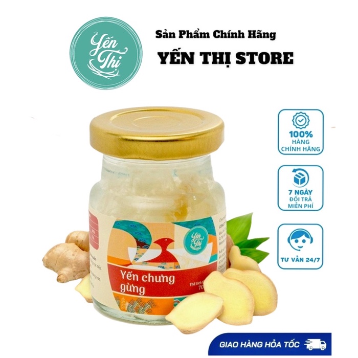 Yến Thị- Chưng Vị Gừng- 30% Yến