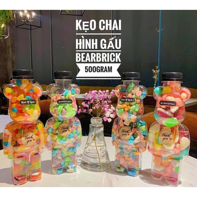 CHAI GẤU BEARBRICK KẸO CÁC LOẠI