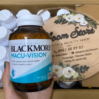 GIÁ SĂN SALE - Bổ mắt BlackMores Macu Vision date 2022-2023 - Beauty Shop