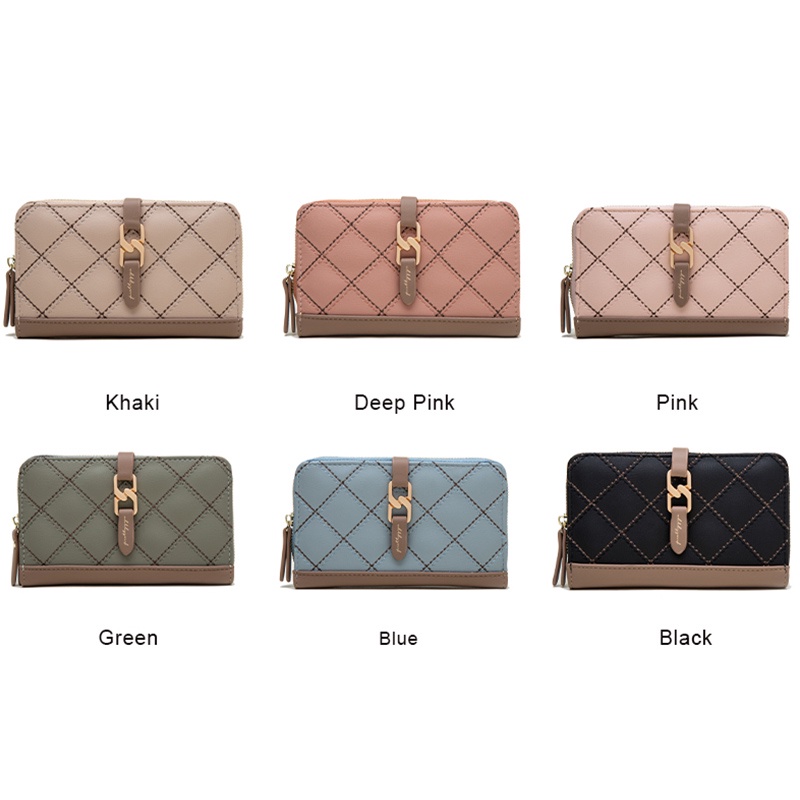 Ví Nữ Có Khóa Kéo Thời Trang