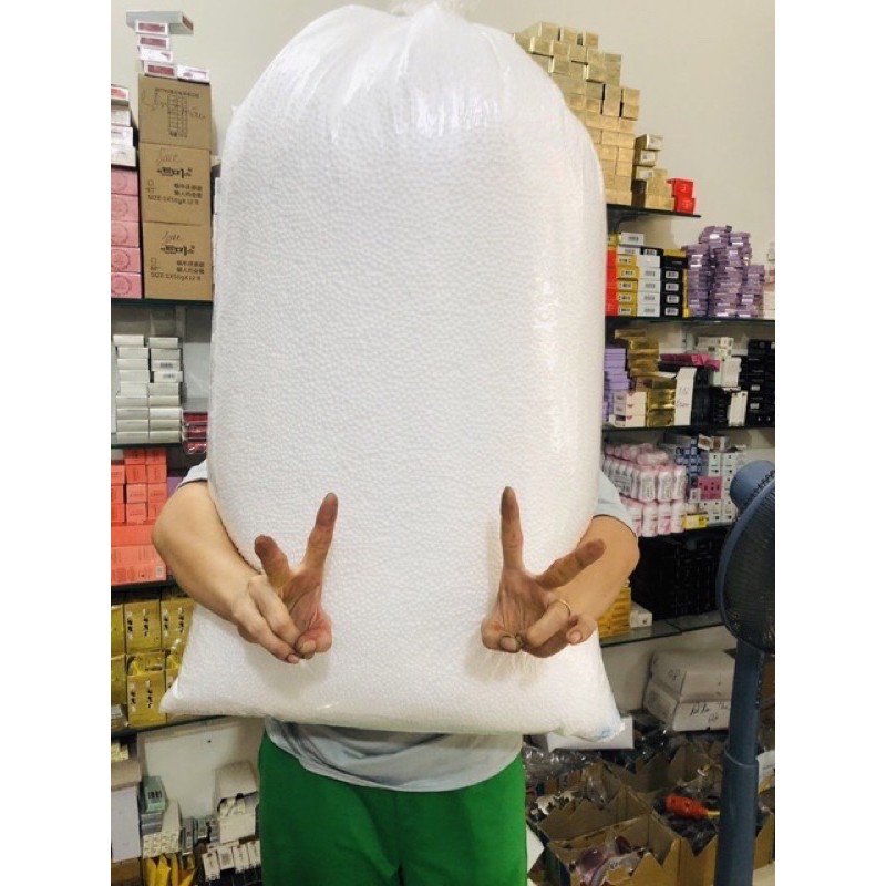 nữa kí hạt xốp trắng làm ghế lười , trang trí hộp quà | BigBuy360 - bigbuy360.vn