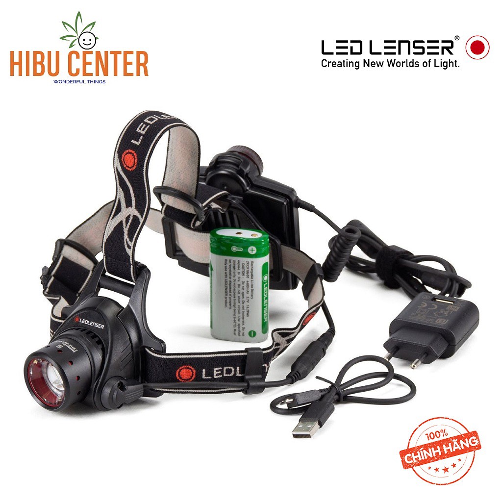 Đèn Pin Đội Đầu Cao Cấp LedLenser H14R.2 Pin Sạc 1000 Lumens