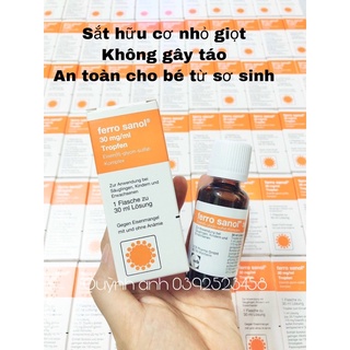 sắt hữu cơ cho bé của Đức