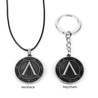 Dây chuyền mặt khắc chữ Assassin 's Creed